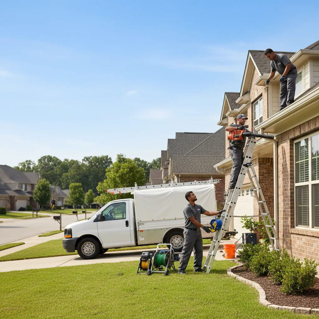 Home Gutter Service in Tow, TX near me